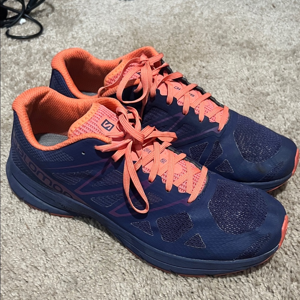 Salomon Sonic Pro 2 Women's Purpley/Blue & Bright Coral Athletic Shoes
